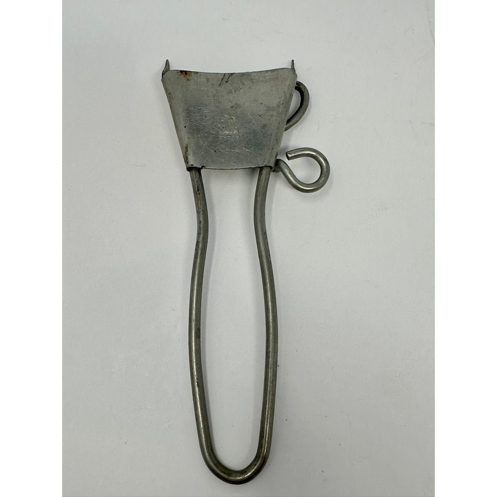 Vintage Pyrex Glass Pot Pan Gripper Handle Metal Flame Logo Replacement Tool